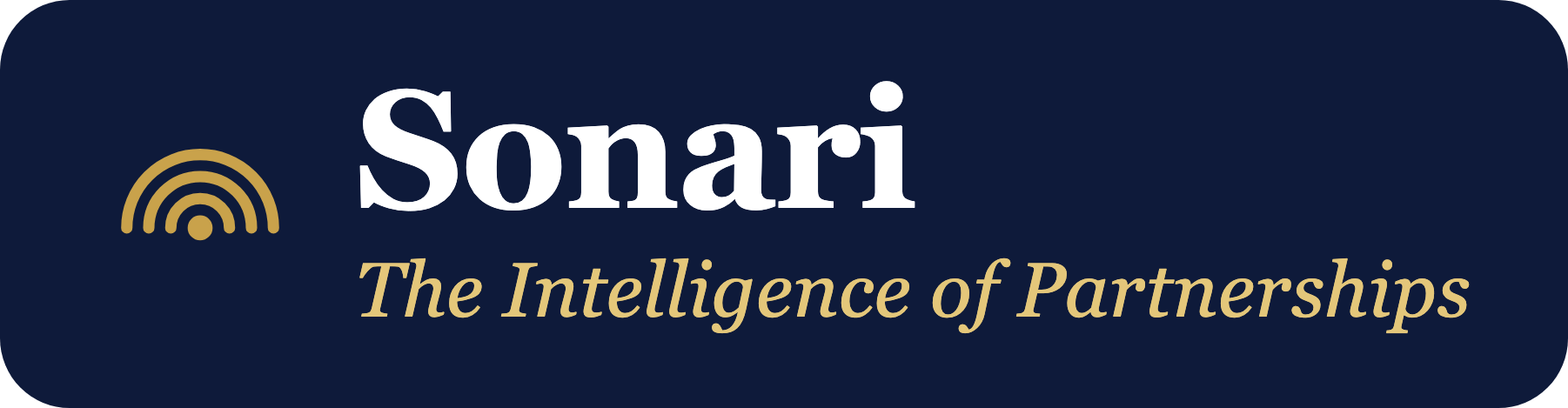Sonari — The Intelligence of Partnerships